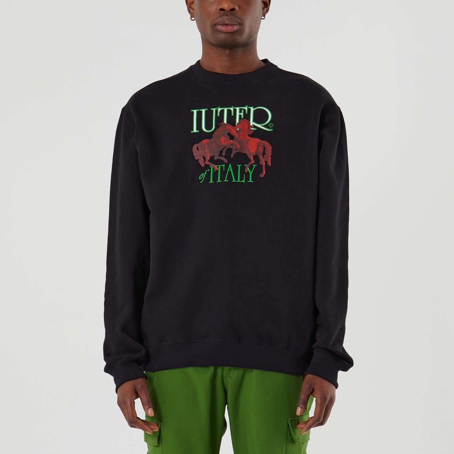 HORSES OF ITALY BLACK IUTER €95.0