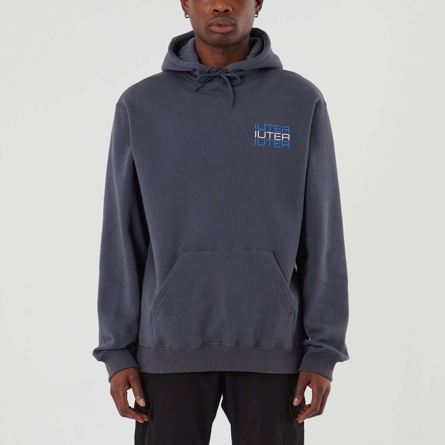 SPINE SKULLS HOODIE ASPHALT IUTER €99.0