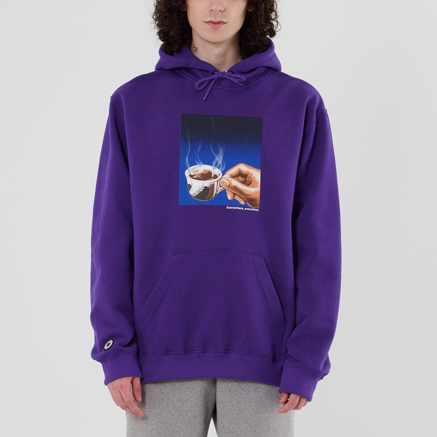 BREAK HOODIE PURPLE OCTOPUS €99.0