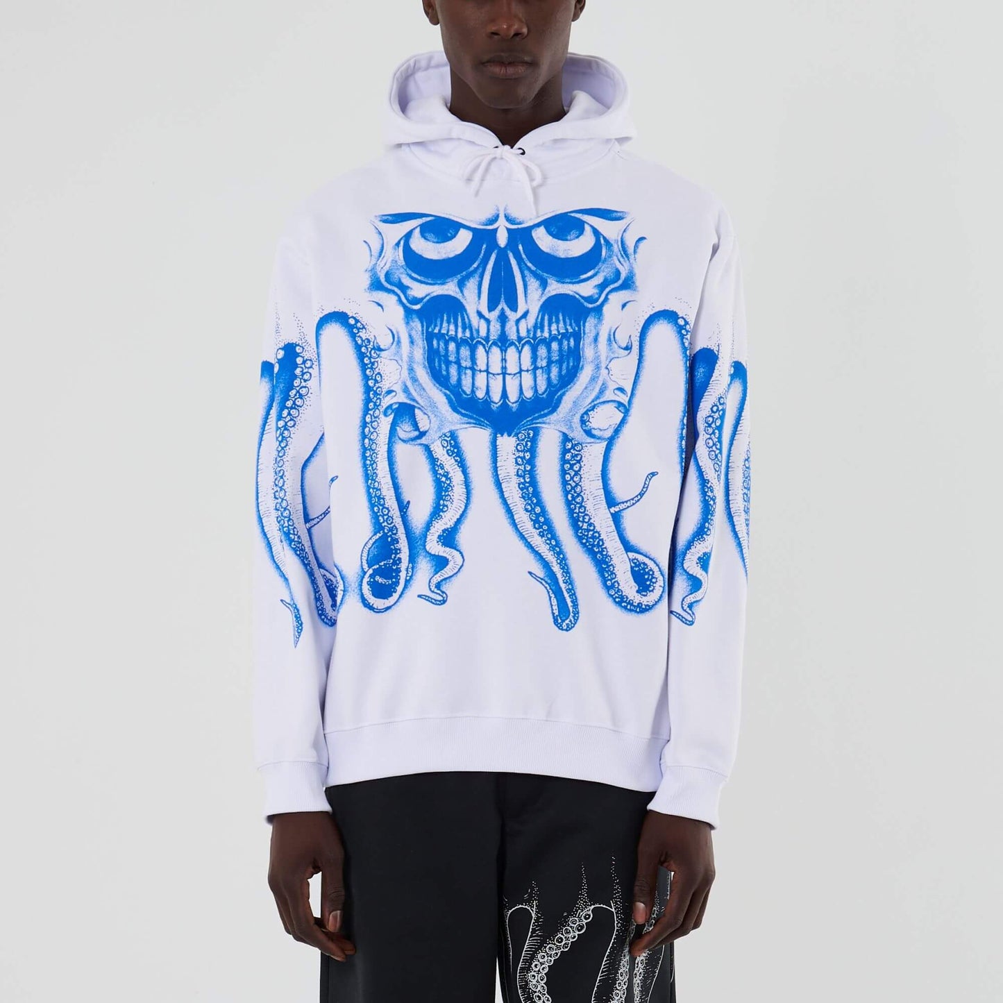 OCTOPUS SKULL HOODIE WHITE OCTOPUS €125.0