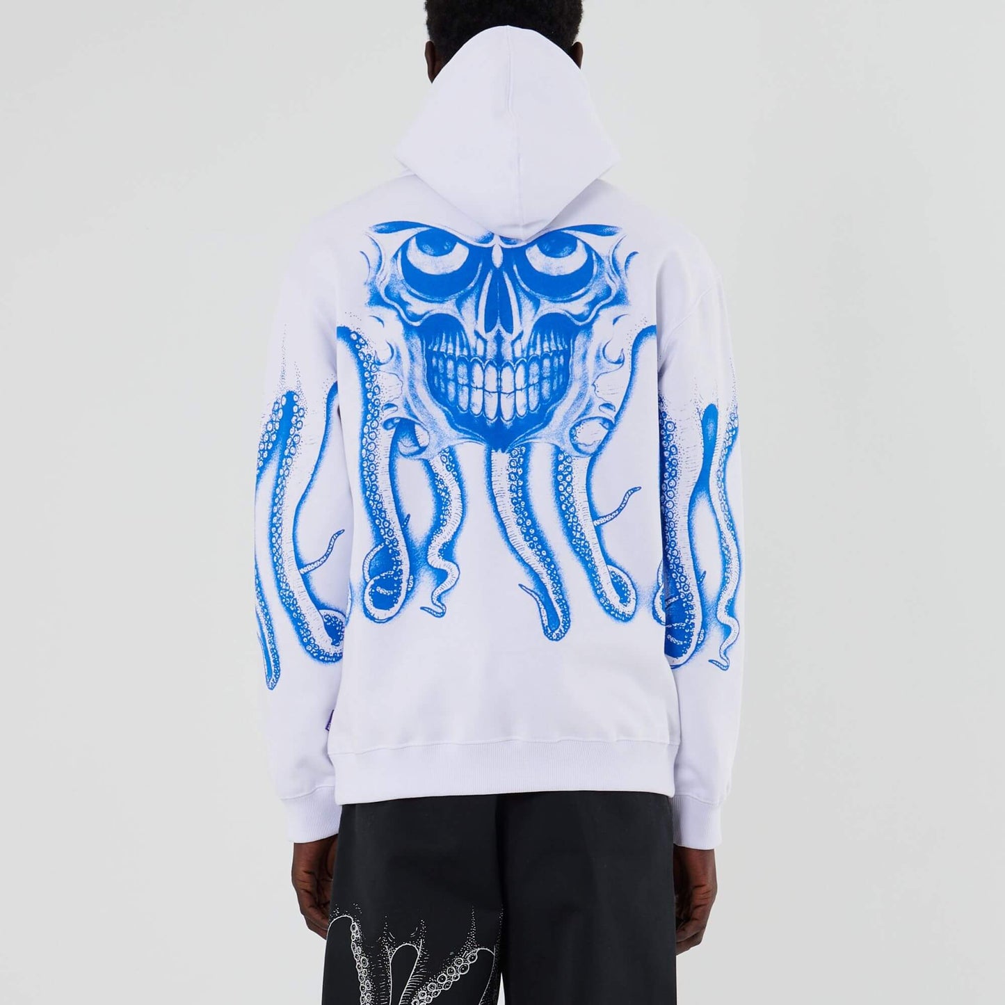 OCTOPUS SKULL HOODIE WHITE OCTOPUS €125.0