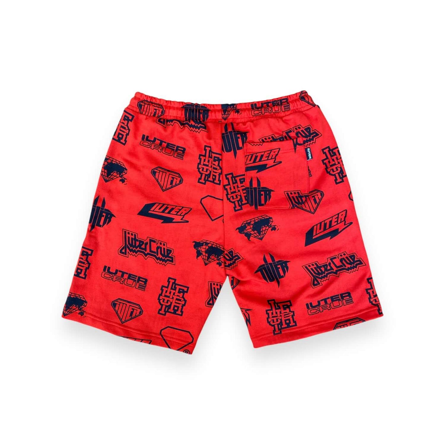 FREEDOM SWEATSHORTS HORNSBLACK RED IUTER €38.0