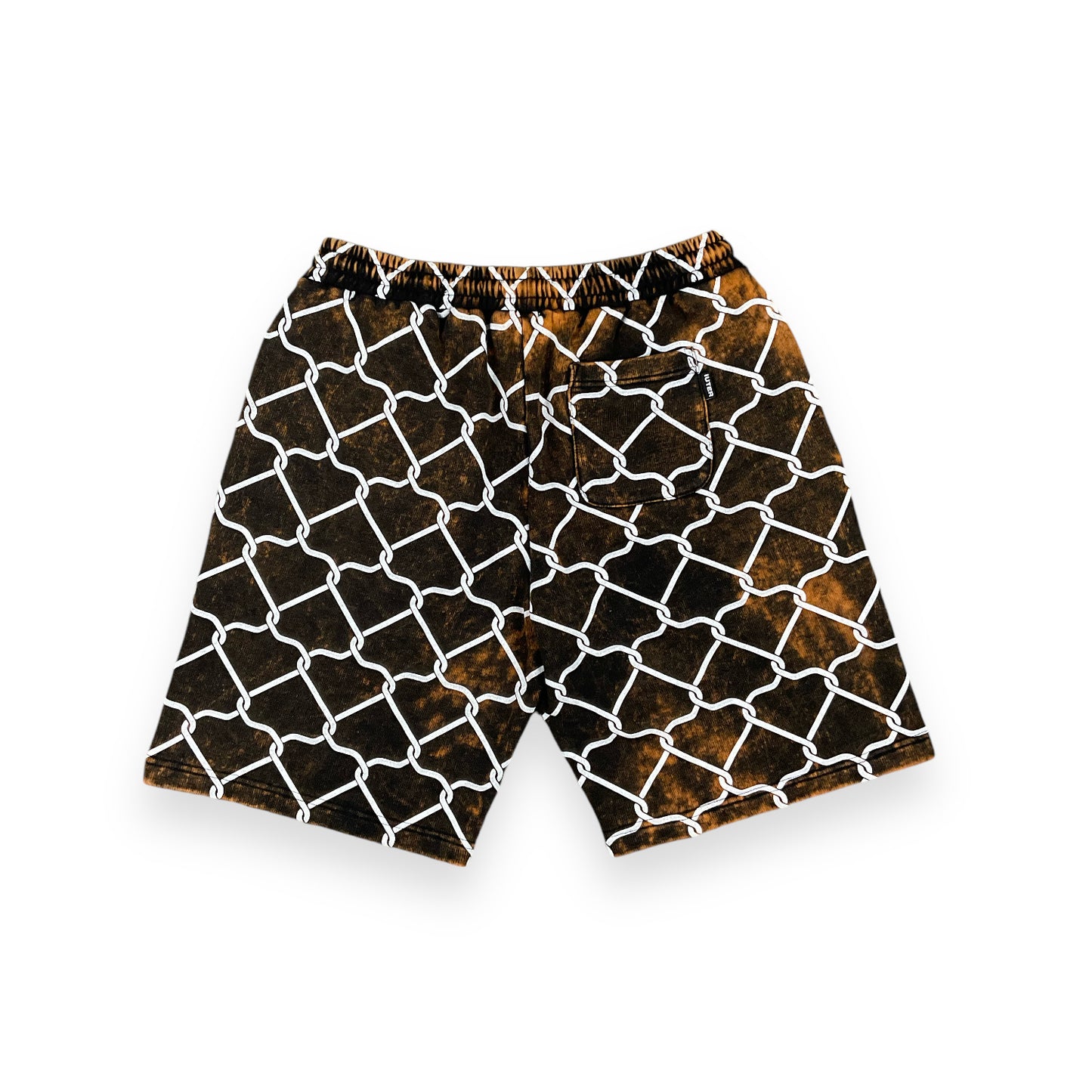 ALLOVER SHORTS LOOSE DYED NETMARBLE