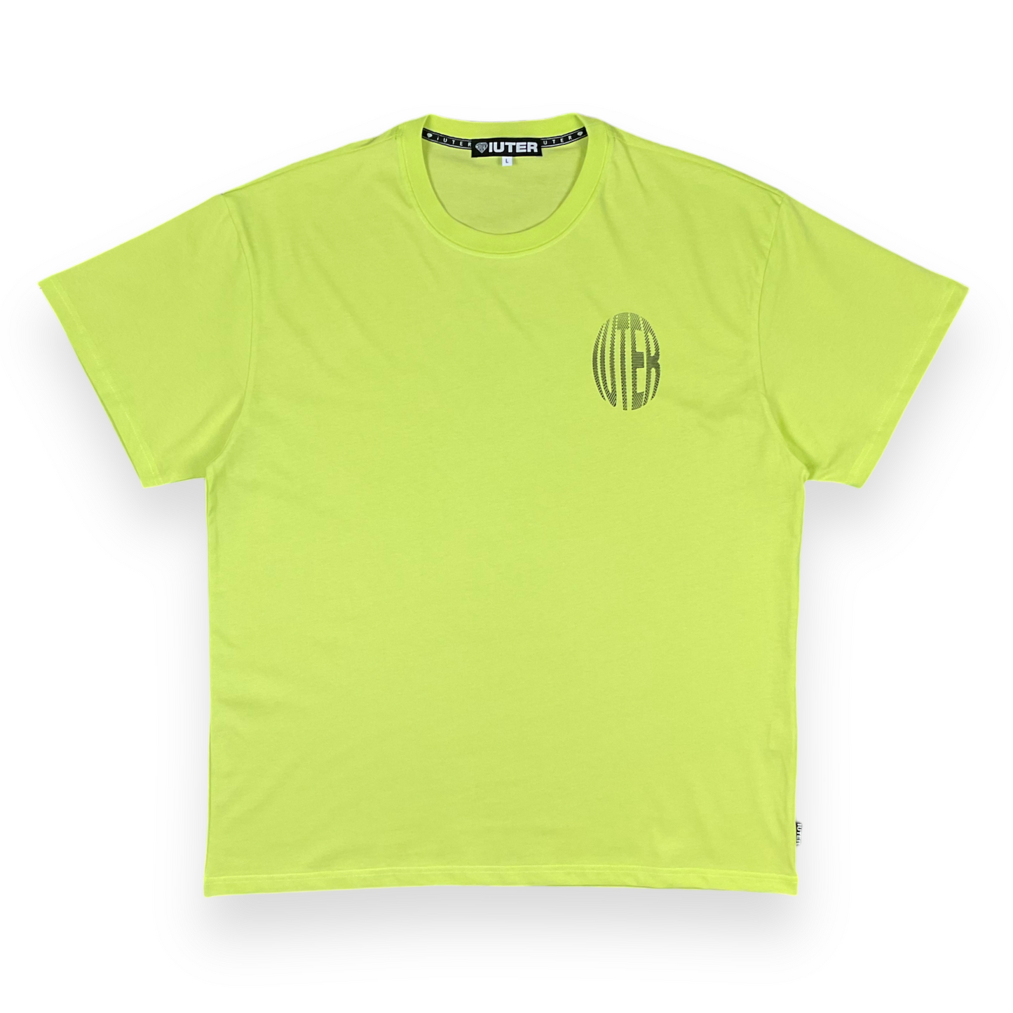 PRINTED T-SHIRT REGULAR LCD LIME IUTER €17.0