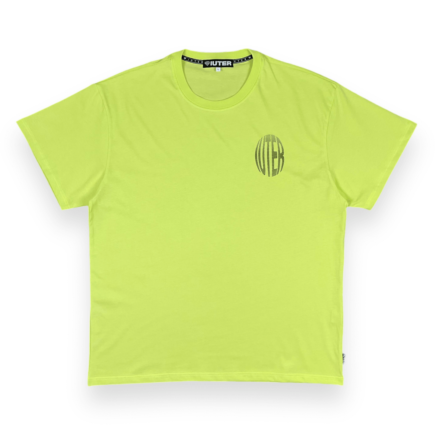 PRINTED T-SHIRT REGULAR LCD LIME IUTER €17.0
