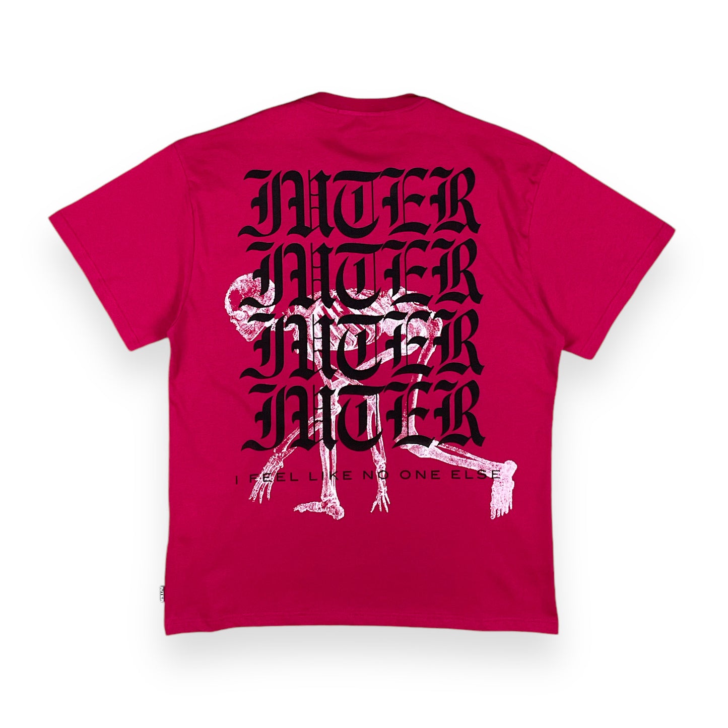 PRINTED REGULAR T-SHIRT NOONE DARK FUCHSIA
