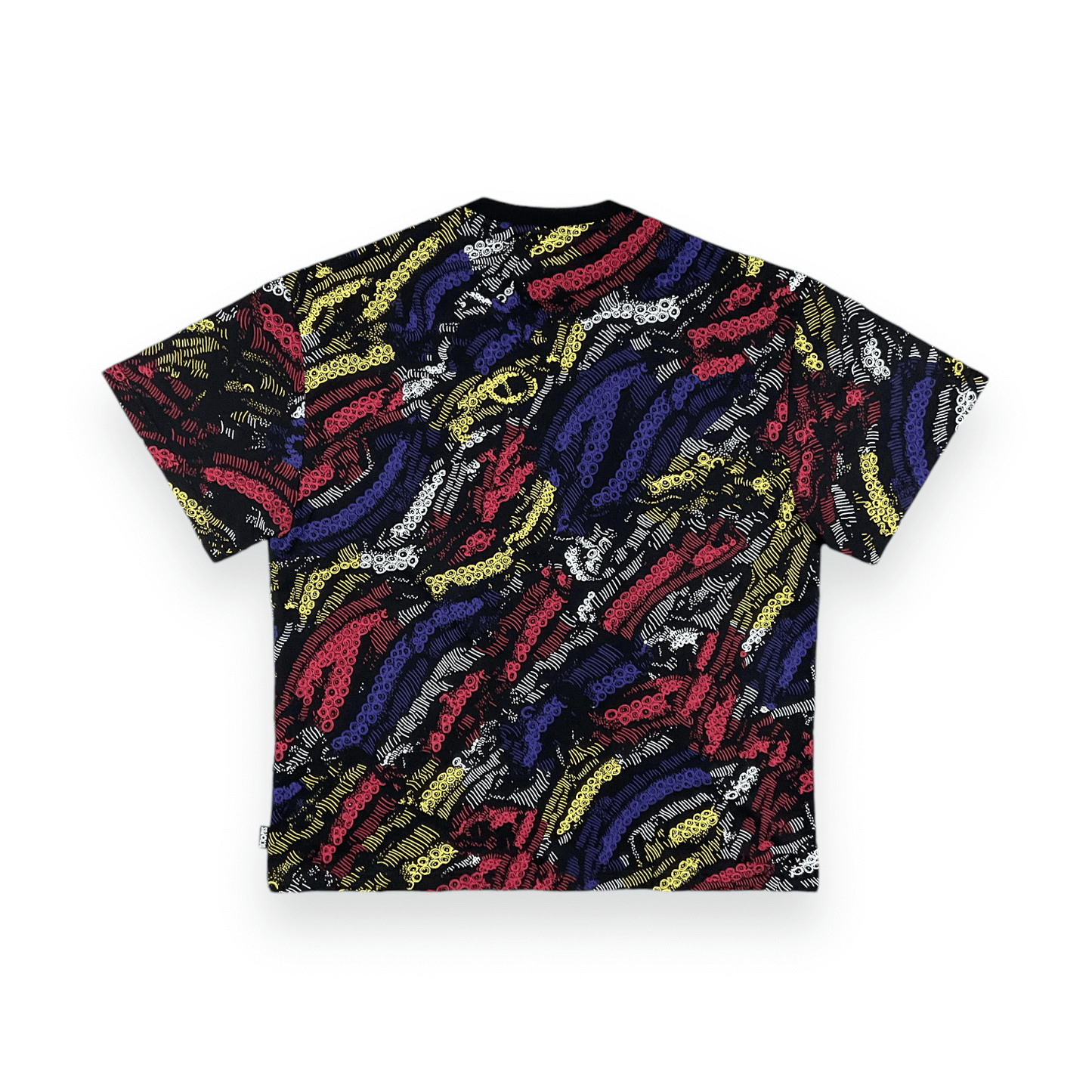 ALLOVER T-SHIRT LOOSE DECOMULTICOLOR BLACK OCTOPUS €18.0