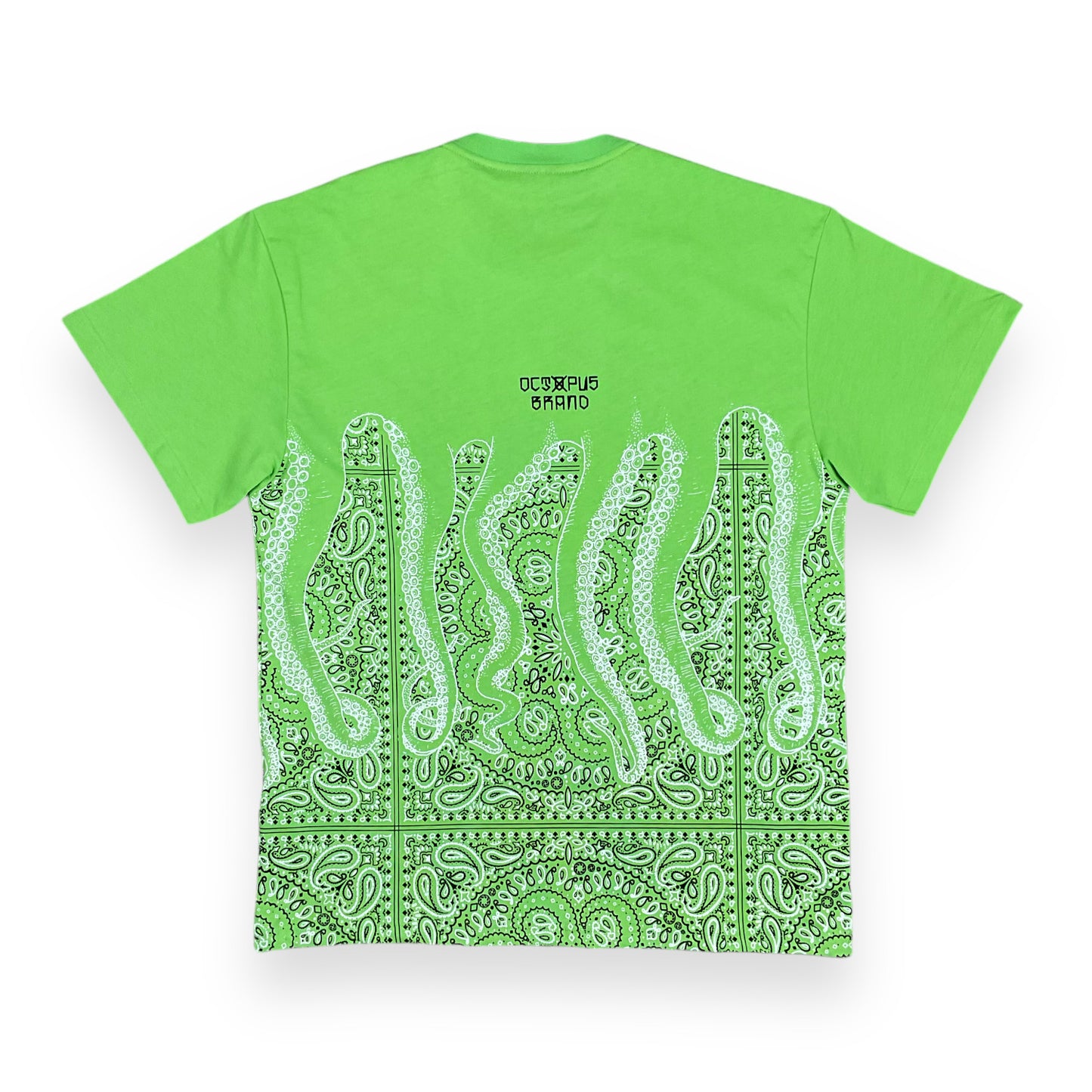 PRINTED REGULAR T-SHIRT BANDANA LIGHTGREEN