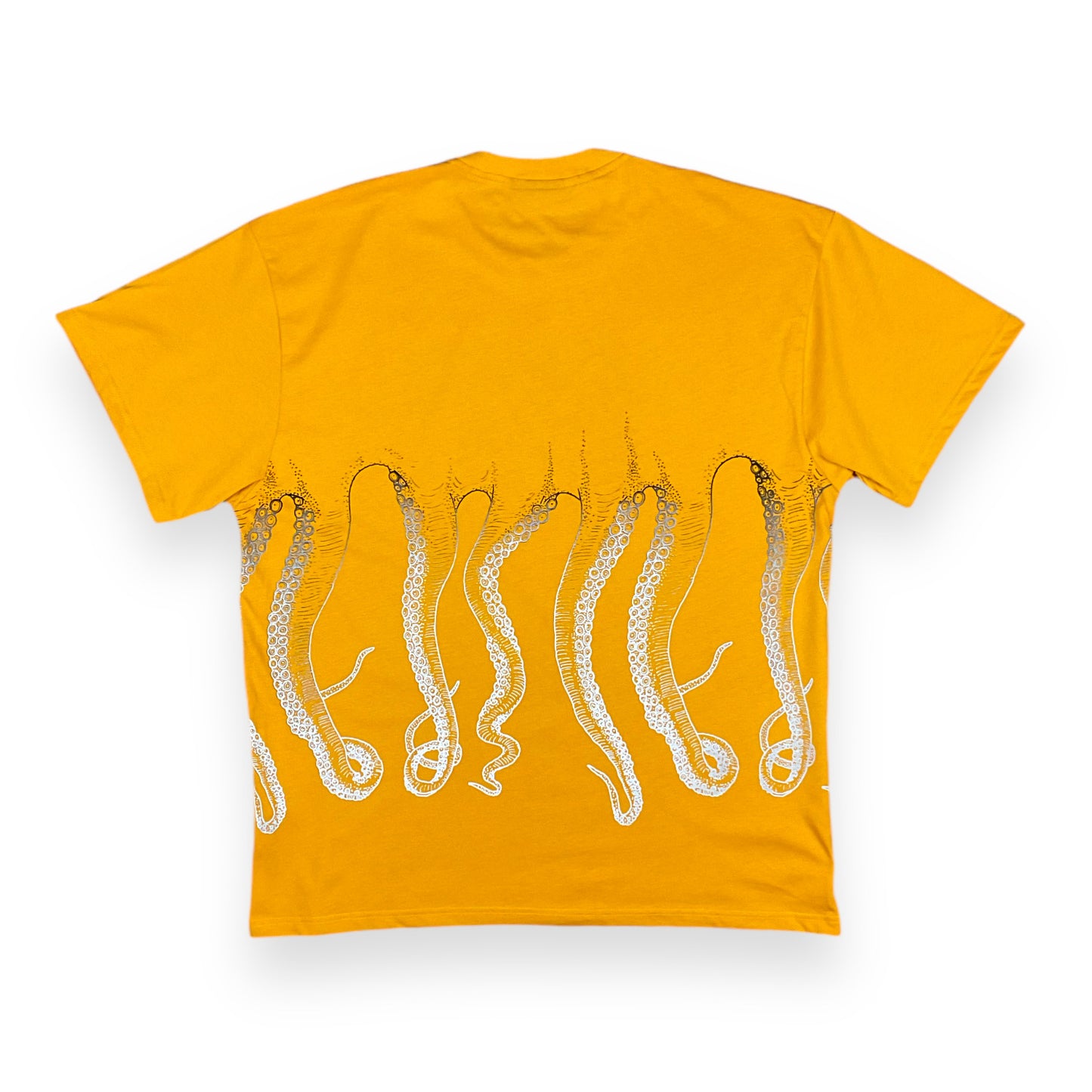 PRINTED REGULAR T-SHIRT GRADIENT DARKYELLOW