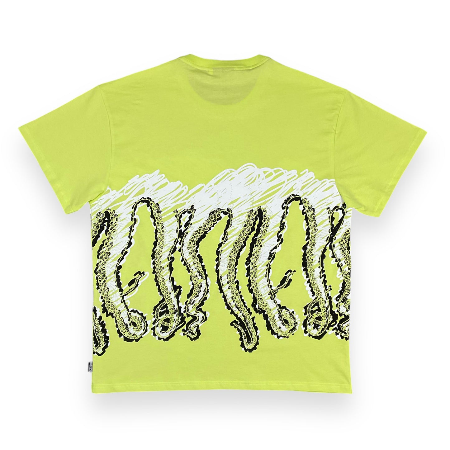 PRINTED REGULAR T-SHIRT SKETCH LIME