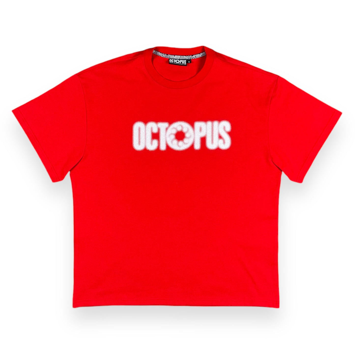 PRINTED T-SHIRT LOOSE OLOGO RED IUTER €17.0