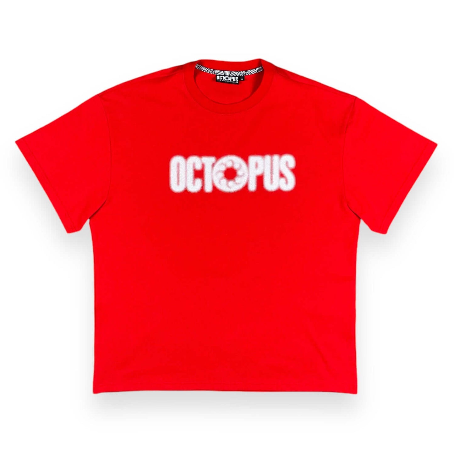 PRINTED T-SHIRT LOOSE OLOGO RED IUTER €17.0