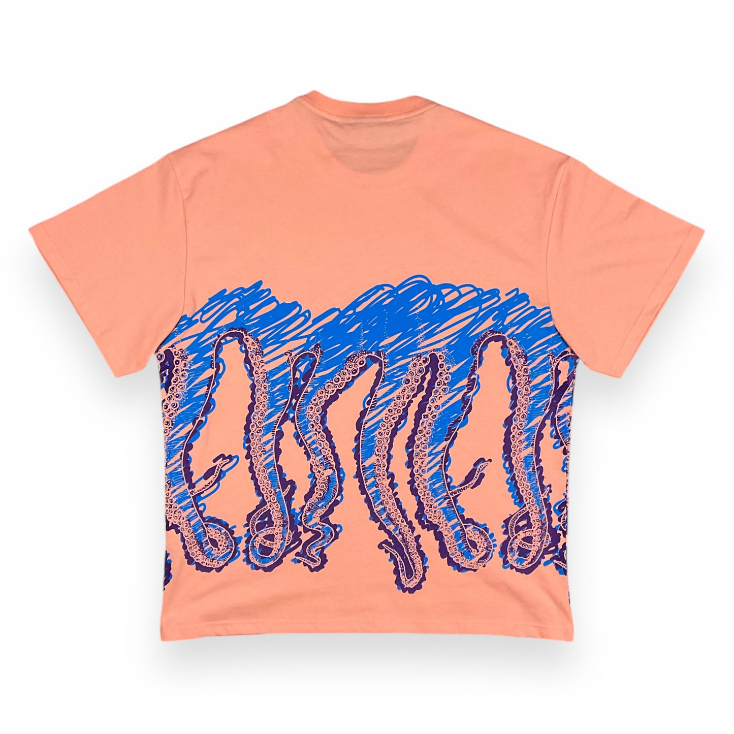 PRINTED T-SHIRT LOOSE SKETCH PEACH IUTER €17.0