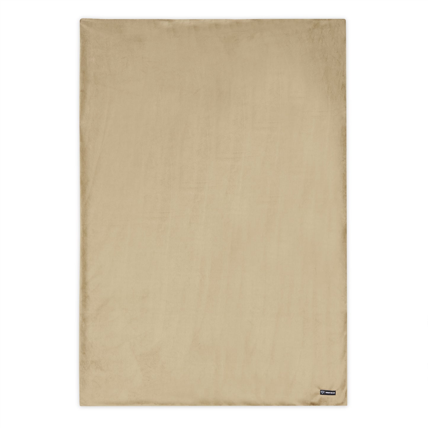 FAKE FUR BLANKET CAMO BROWN