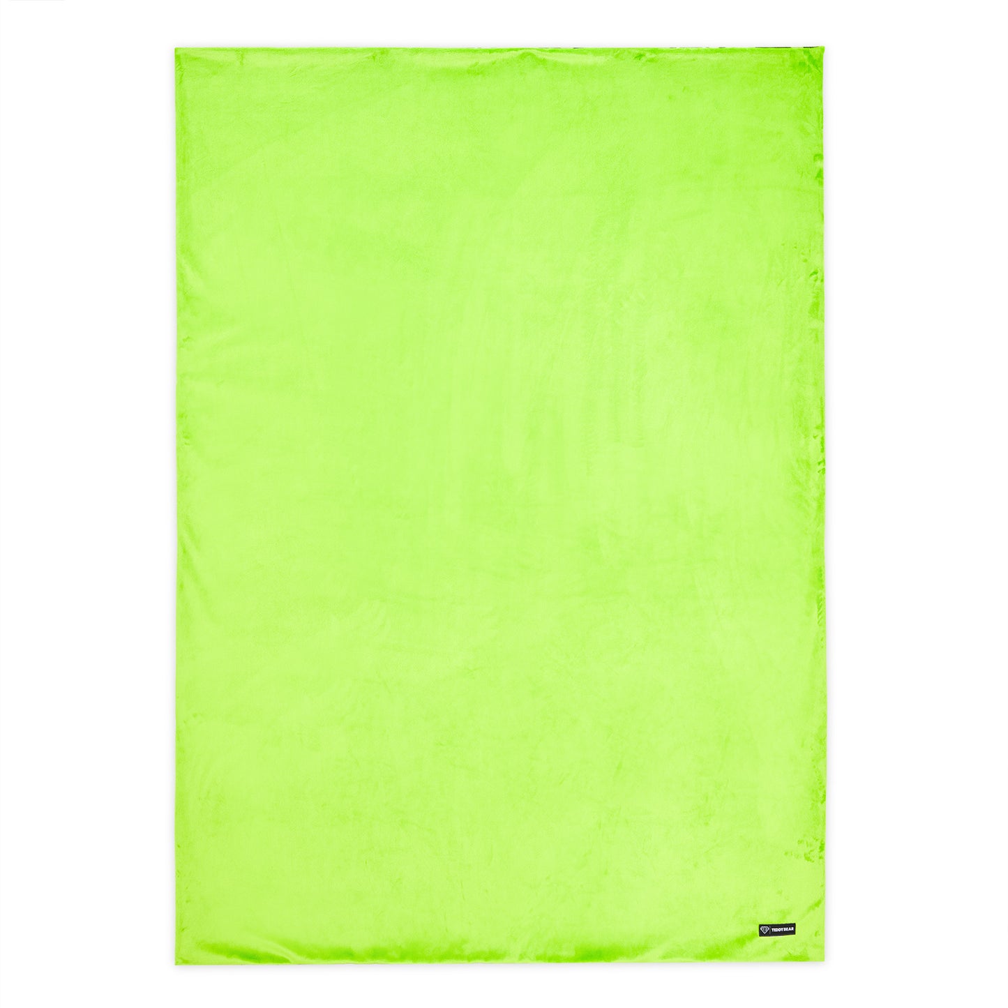 FAKE FUR BLANKET DIGI CAMO LIME
