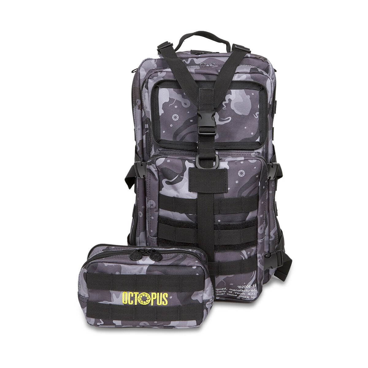 OCTOPUS CAMO UTILITY BACKPACK BLACK OCTOPUS €32.0