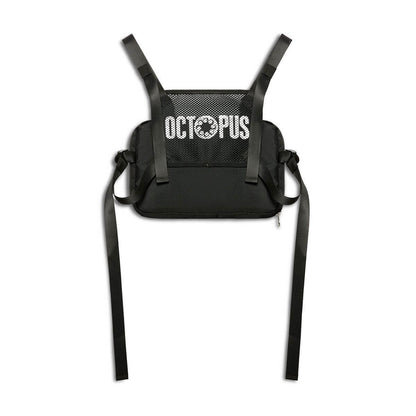 OCTOPUS OUTLINE CHEST BAG WHITE BLACK OCTOPUS €20.0