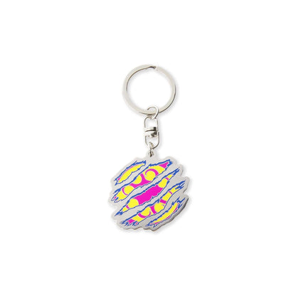 RIPPER LOGO METAL KEYCHAIN FUCHSIA OCTOPUS €5.0