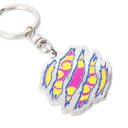 RIPPER LOGO METAL KEYCHAIN FUCHSIA OCTOPUS €5.0