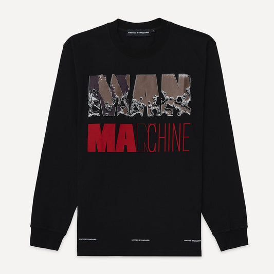 MANCHINE LS SHIRT BLACK UNITED STANDARD €22.0
