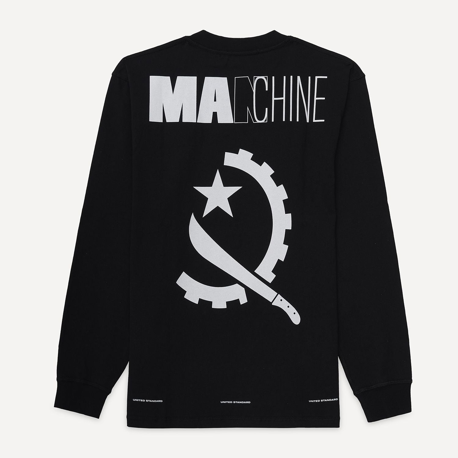MANCHINE LS SHIRT BLACK UNITED STANDARD €22.0