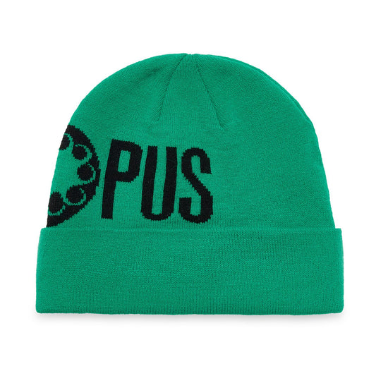 LOGO FOLD BEANIE GREEN