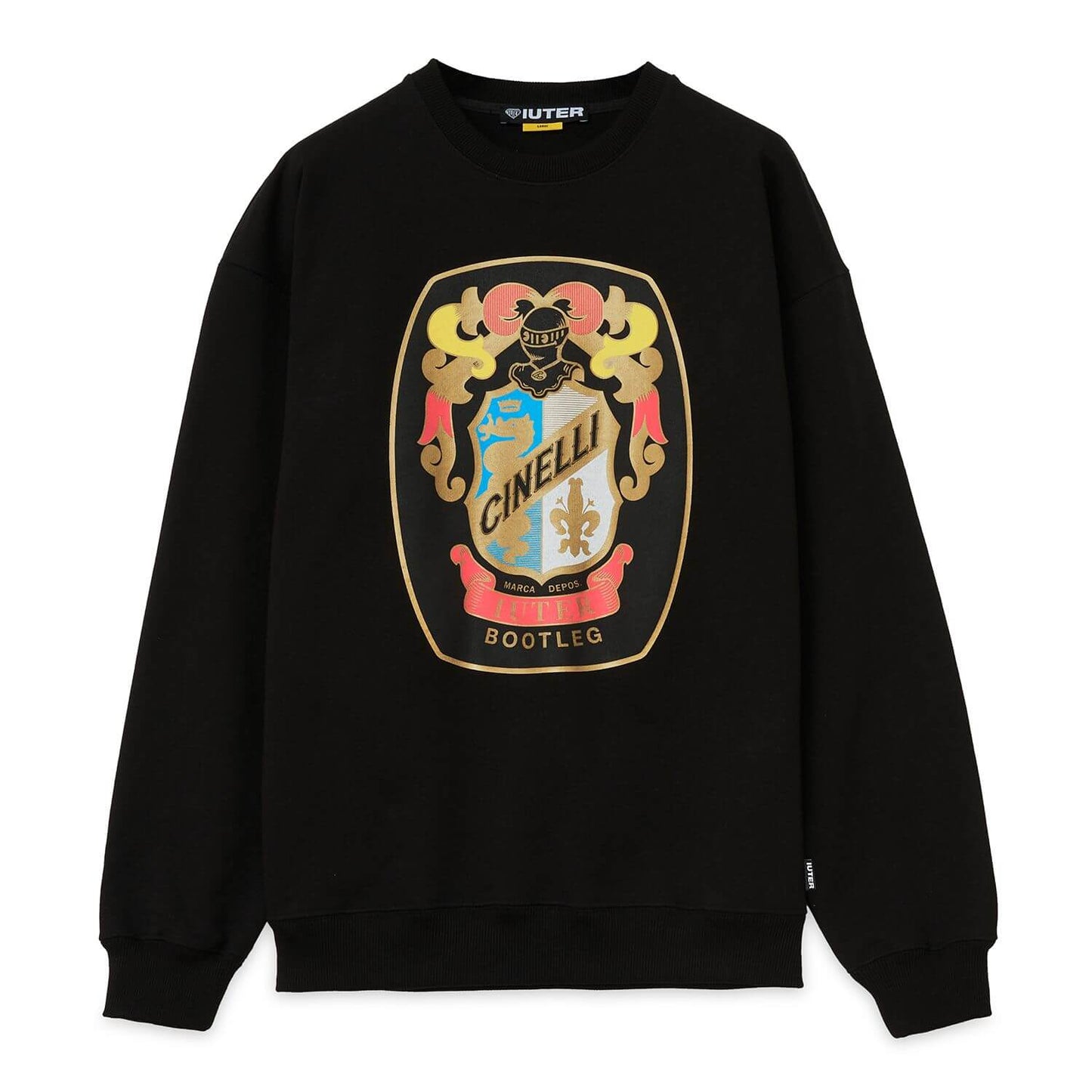 CINELLI ARMS CREWNECK BLACK IUTER €44.0