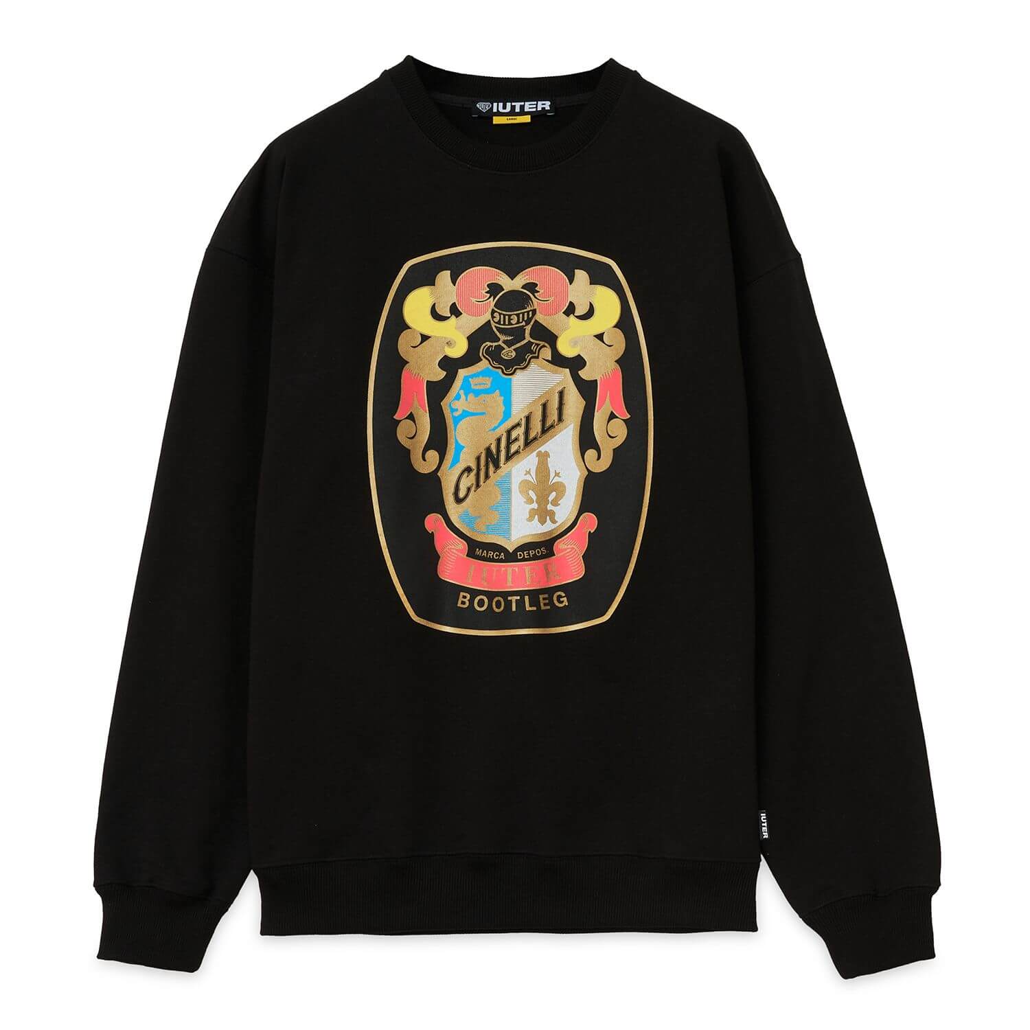CINELLI ARMS CREWNECK BLACK IUTER €44.0