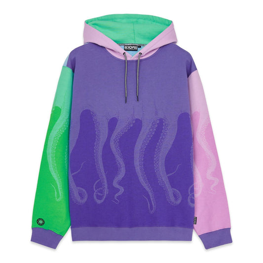 OCTOPUS MULTI DYED HOODIE MULTICOLOUR