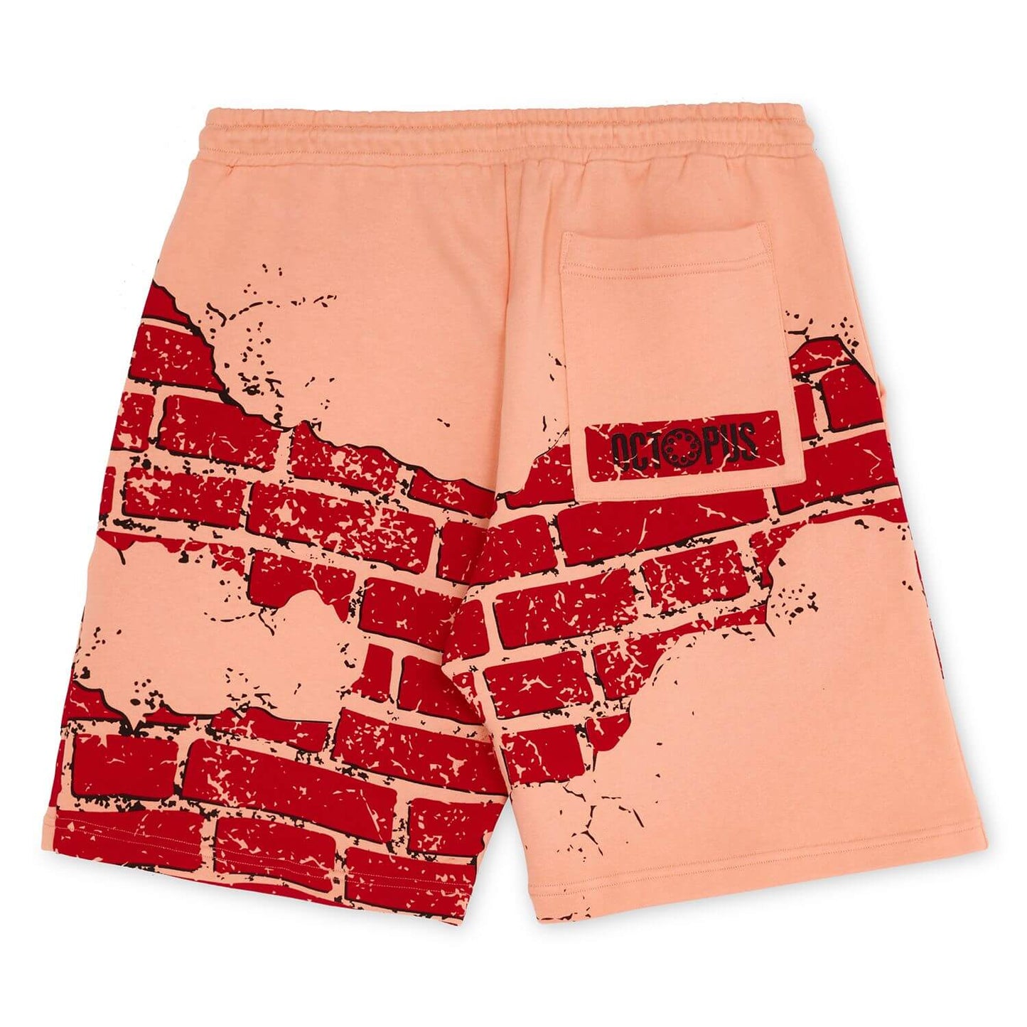 BRICKS SWEATSHORTS PEACH OCTOPUS €36.0