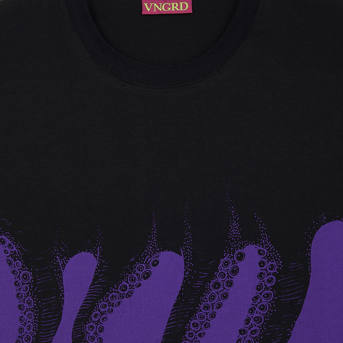 VNGRD OG OCTOPUS TEE BLACK PURPLE