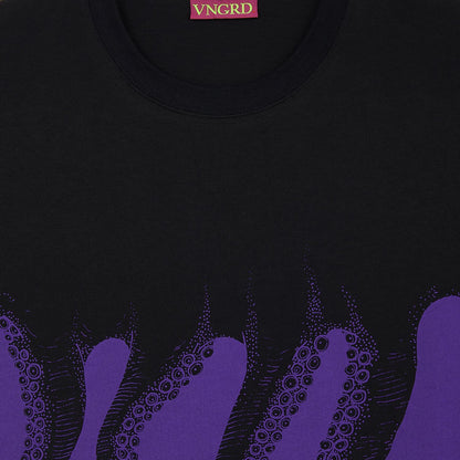 VNGRD OG OCTOPUS TEE BLACK PURPLE