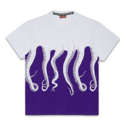 VNGRD OG OCTOPUS TEE WHITE PURPLE