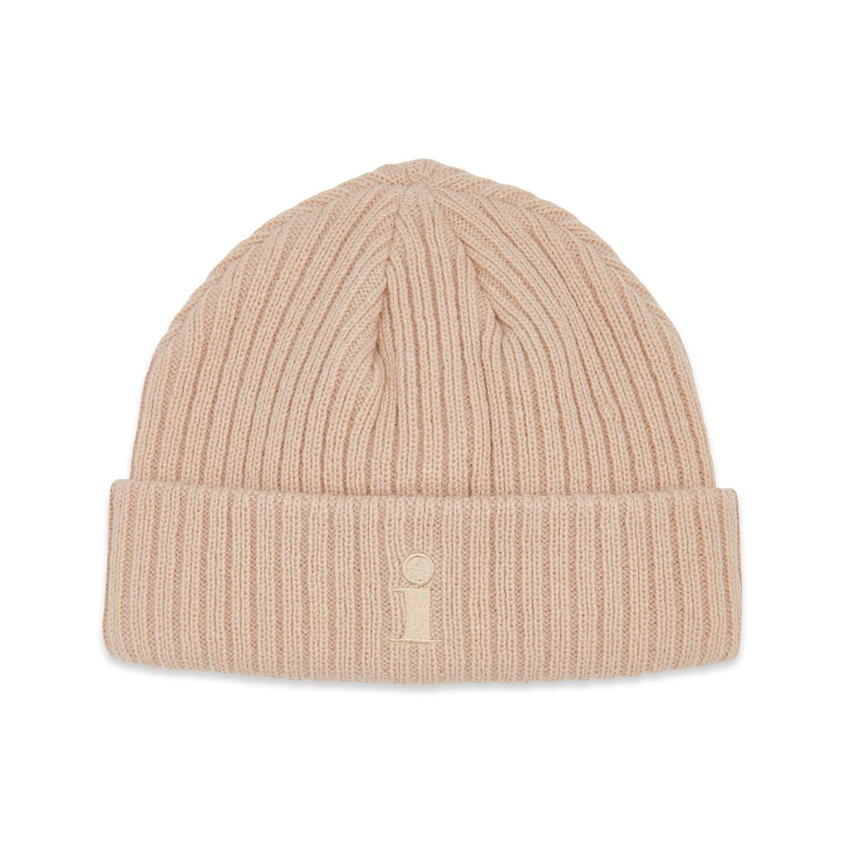 MONOGRAM BEANIE BEIGE