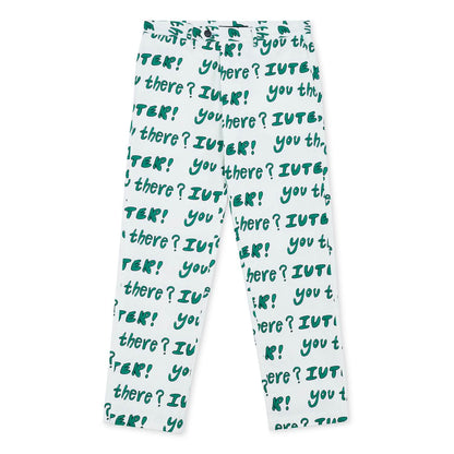 U THERE PANTS WHITE IUTER €60.0