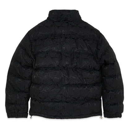 XX IUTER ALLOVER PUFF JACKET BLACK