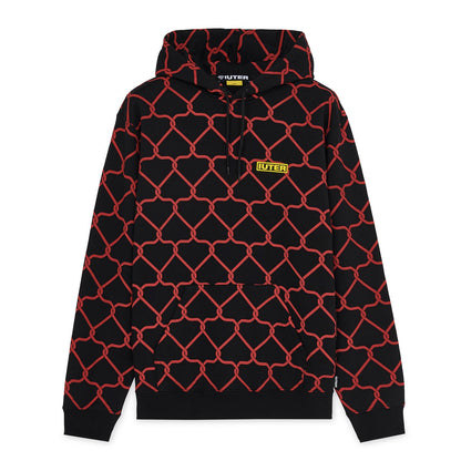 NET HOODIE BLACK