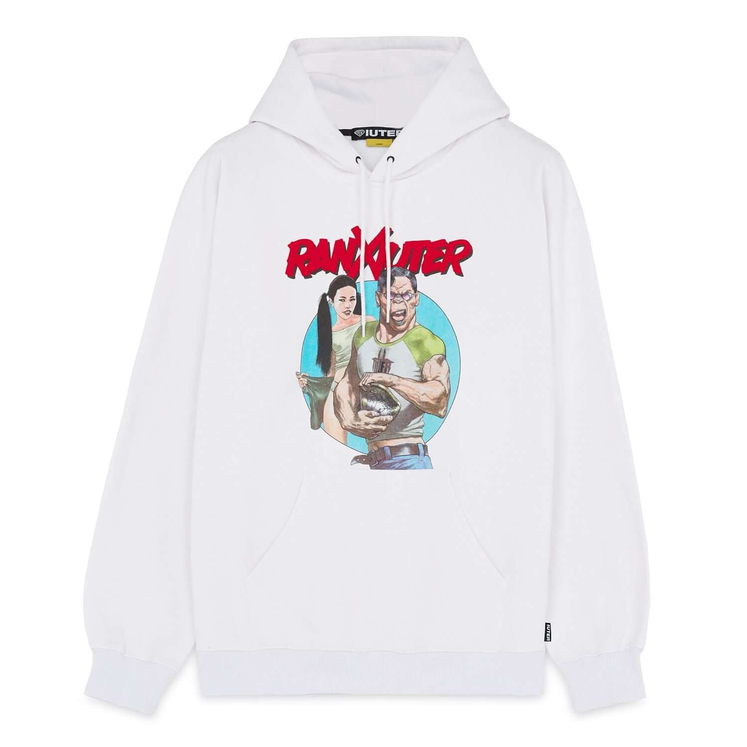RANXIUTER HOODIE WHITE IUTER €48.0