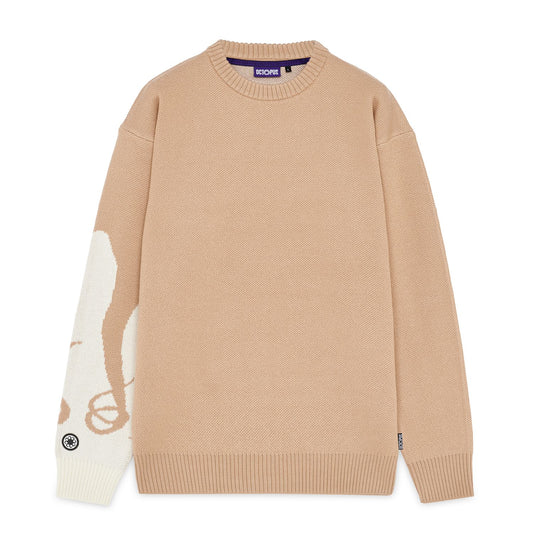 OCTOPUS SIDE JUMPER BEIGE