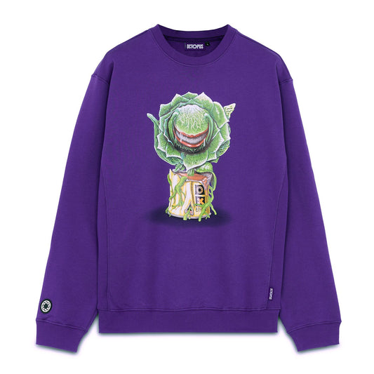 FEED ME CREWNECK PURPLE