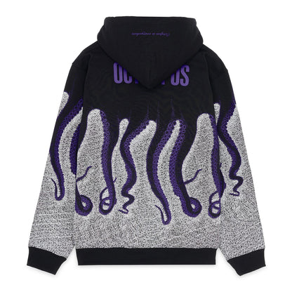 EVERYWHERE OCTOPUS ZIPPER BLACK