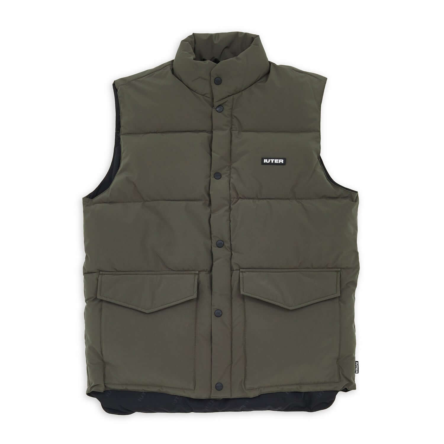 IUTER PUFF VEST ARMY IUTER €66.0