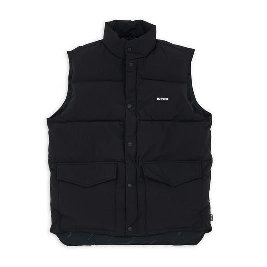 IUTER PUFF VEST BLACK