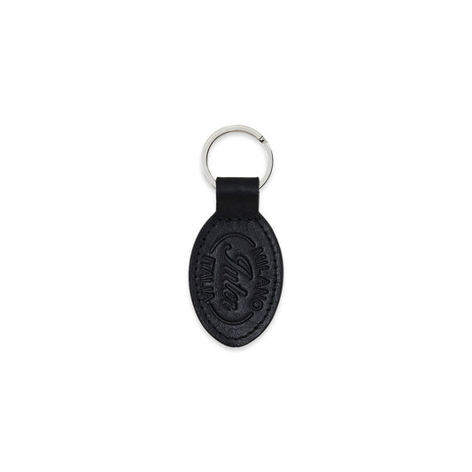 MILANO LEATHER KEYCHAIN BLACK