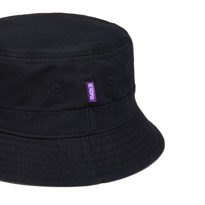 OCTOPUS LOGO BUCKET HAT - PACK BLACK