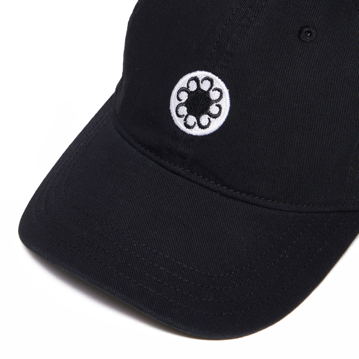 OCTOPUS LOGO DAD HAT BLACK