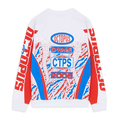 OCTOPUS RACING CREWNECK WHITE OCTOPUS €110.0