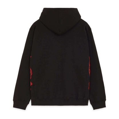 CHAIN LOGO HOODIE BLACK OCTOPUS €105.0