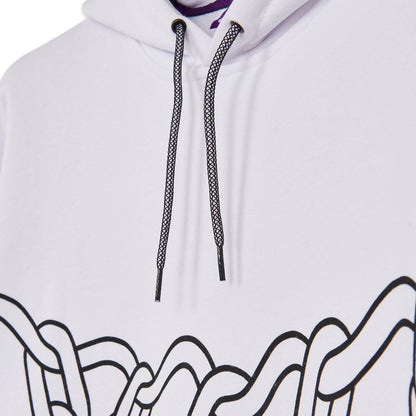 OCTOPUS RELE' HOODIE WHITE OCTOPUS €110.0