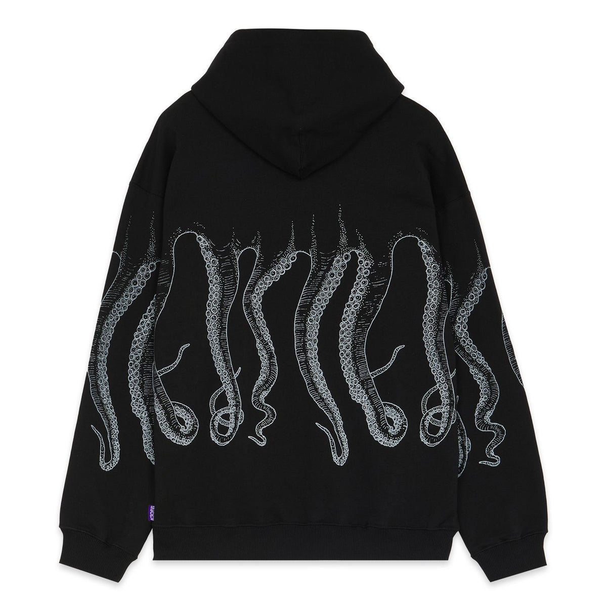OCTOPUS OUTLINE HOODIE BLACK